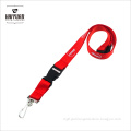 Custom Fashion Hook ID Card Holder Promotion Lanyard with Logo, Promotional Cheap Polyester Lanyard with Carabiner